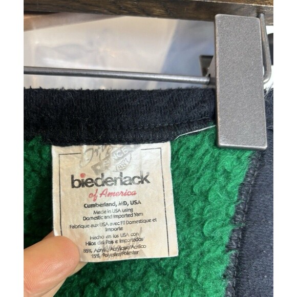 Vintage 90s Seattle Seahawks Biederlack Soft Stadium Throw Blanket NFL Retro USA - Picture 5 of 10